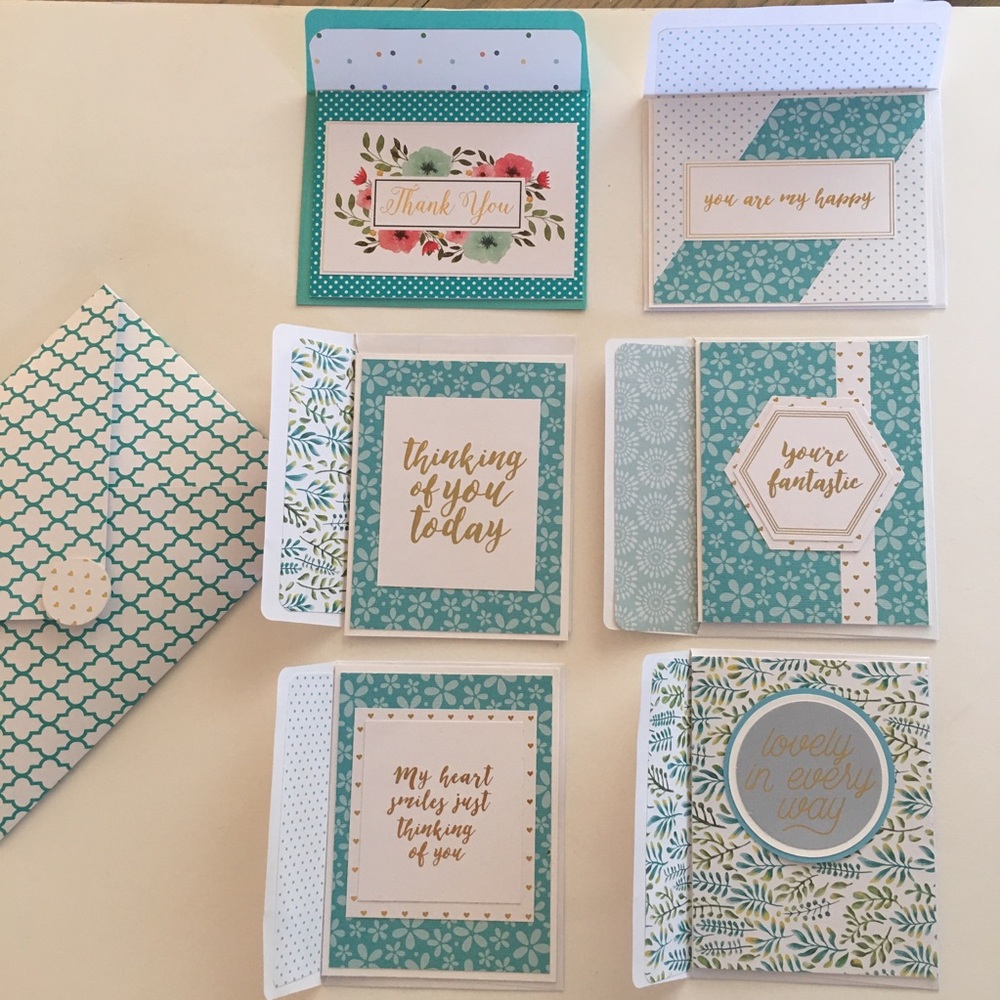 Premium Ocean Note Card & Envelope Handcrafted Set